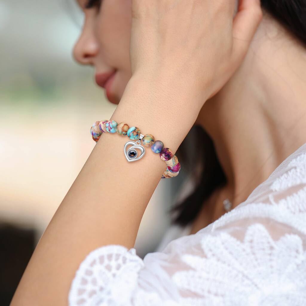 JoycuFF Gifts for Women 𝟭𝟬𝟬 𝗟𝗮𝗻𝗴𝘂𝗮𝗴𝗲𝘀 𝗜 𝗟𝗼𝘃𝗲 𝗬𝗼𝘂 𝗕𝗿𝗮𝗰𝗲𝗹𝗲𝘁 Anniversary Mothers Day Christmas Birthday Gifts for Daughter Granddaughter Sister Niece Girlfriend Wife Women
