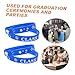 Parliky 10pcs Class of Silicone Wristbands Portable Decorative Bracelets for Graduation Celebrations Lightweight Durable Wristbands for All Ages for Parties Events
