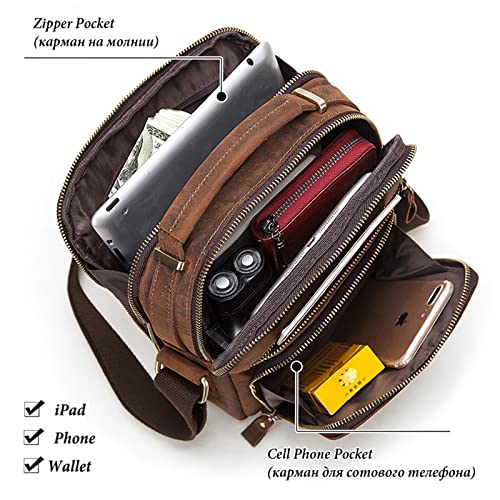 Mochila de viaje y maletín de cuero para organizar tu día con comodidad 2