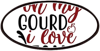 CafePress Oh My Gourd I Love Fall Patch, 4