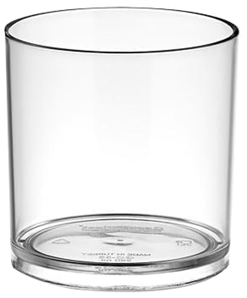 Gastroplast On The Rocks PC Whiskey Glass 280 ml - Unbreakable Polycarbonate Tumblers