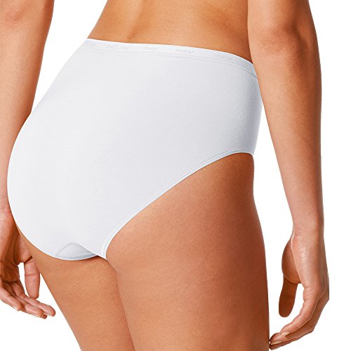 Mey-2er-Pack-Taillenslips-Damen--Taillen-Slip-aus-Baumwolle-und-Elasthan--Pflegeleichte-Maxislips--Fuer-grosse-Groessen-geeignet--89604