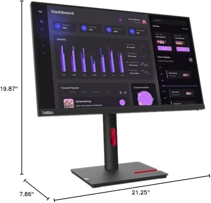 Monitor 24" Full HD IPS miniatura 9