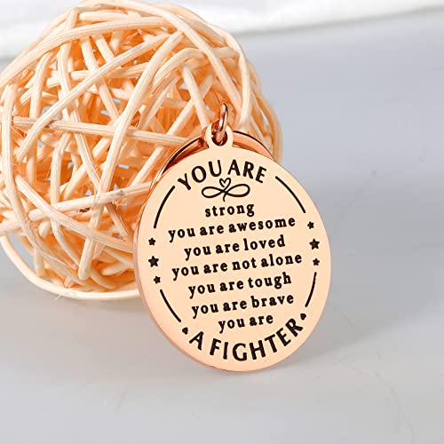Inspirational Keychains For Women Men, Get Well Soon Gifts For Women After Surgery, You Are Strong Gifts For Best Friend Family, Stress Relief For Her Him, Motivational Gifts For Coworker Boss Leaving #TOP2