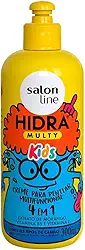 Salon Line, Creme de Pentear Multifuncional, Hidra Multy Kids, Vegano - Todos os Tipos de Cabelos, 300 ml