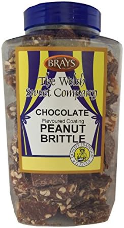 Chocolate Peanut Brittle 3.0kg Jar