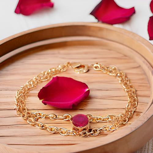 Image of Touchstone Indian bracelets for women mixed metal cuff crystal rhinestones bracelet handcrafted wrist enhancer free size designer in gold or oxidized white tone