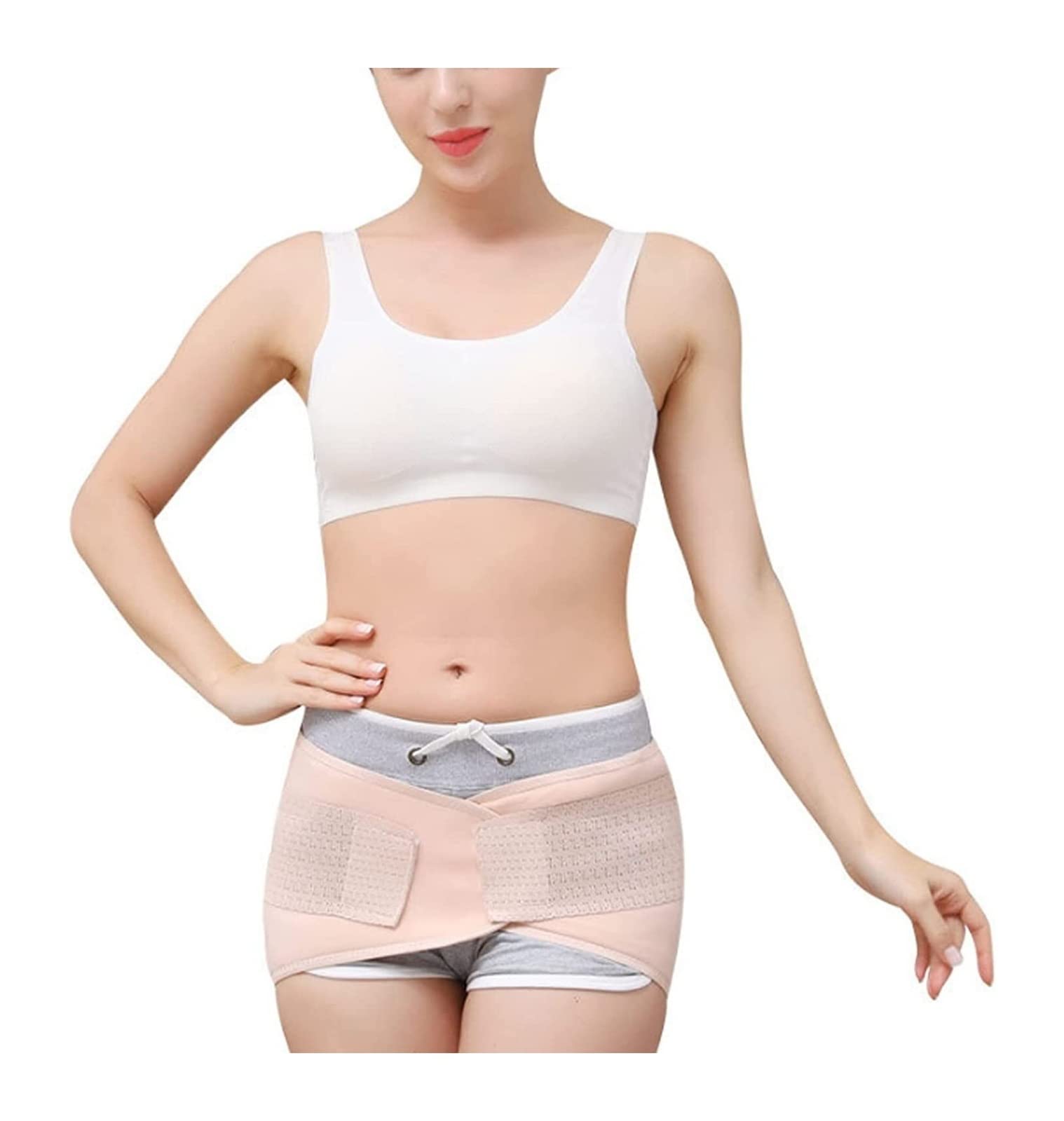 Pas wyszczuplający po porodzie pas podtrzymujący miednicę pas korygujący miednicę Hip Up Body Shaper Trwałość Nadaje się do poporodowej bielizny modelującej Poprawia postawę (ciało)