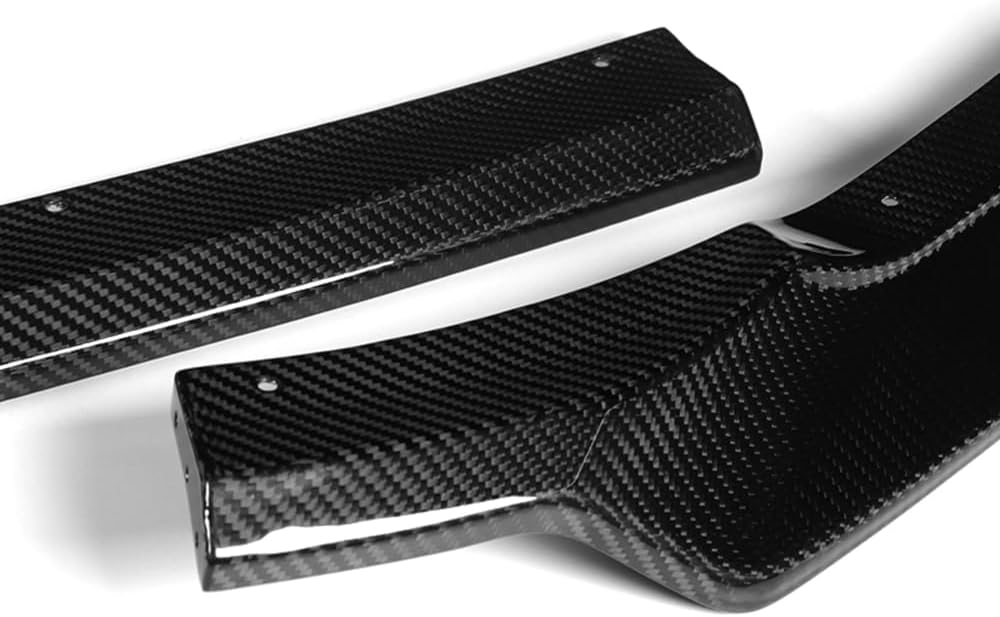 W-POWER, Front Bumper Lip fit for Compatible with 2022-2025 Subaru WRX, Front Lip Spoiler Air Chin Body Kit Splitter, Real Carbon Fiber, 2023 2024, ST-Style