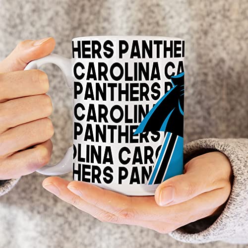 Image of Rico Industries NFL Football 15 oz White Ceramic Mug