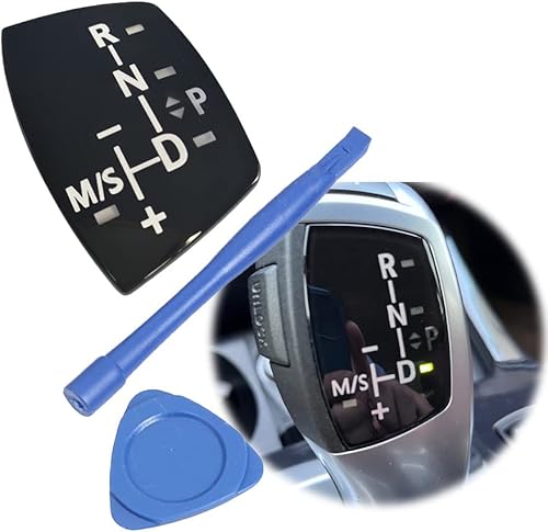 Adhesivo para palanca de cambios de automóvil, cubierta para el panel de la perilla de cambio de BMW X1 X3 X5 X6 F01 F10 F30 F35 F18 GT 1 3 5 6 7