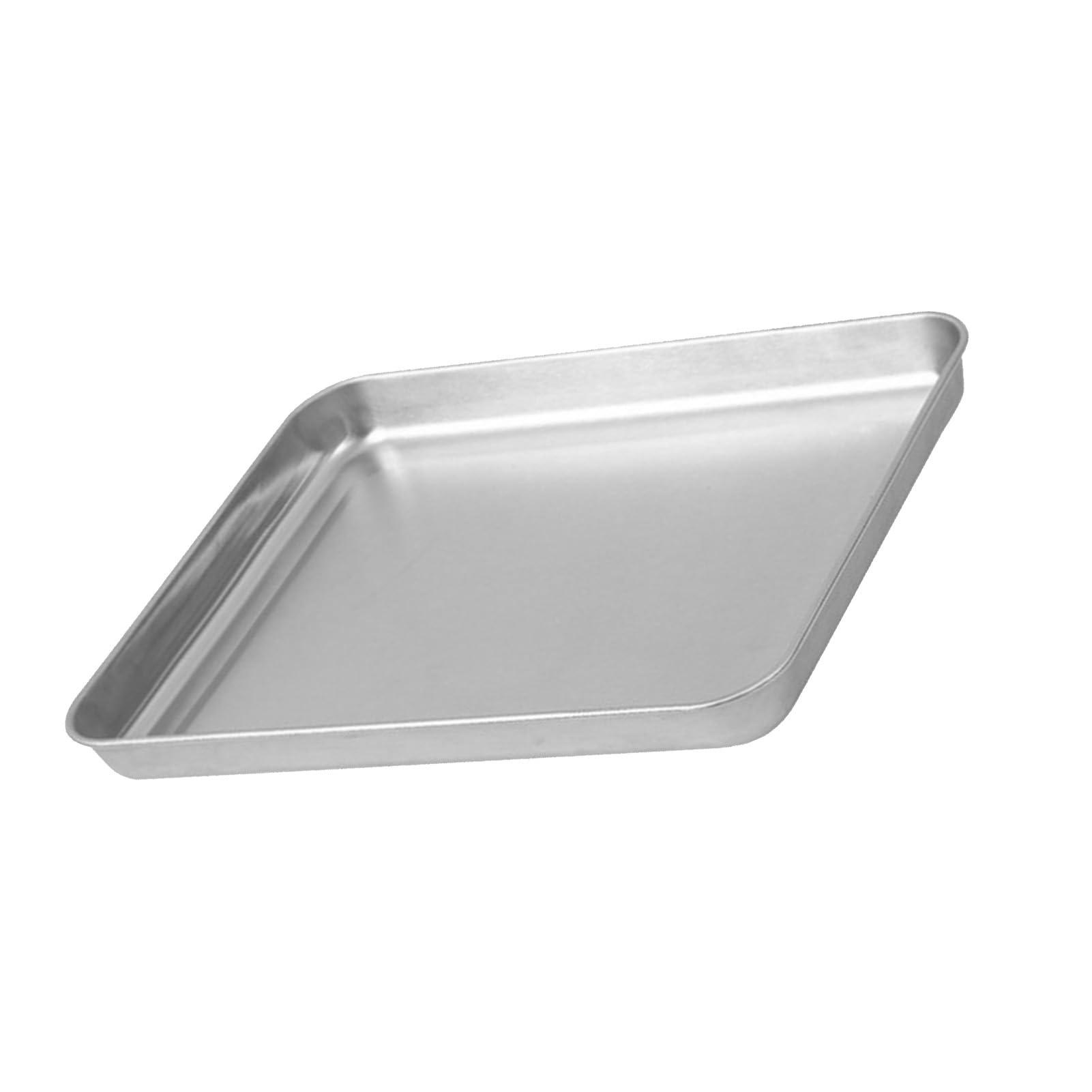 Tissting Plateau a Pain en Acier Inoxydable Plateau de Rôtissage Rectangulaire Plateau de Barbecue Épaissi pour La Cuisson du Four, Barbecue et Rôtissage (Grand)