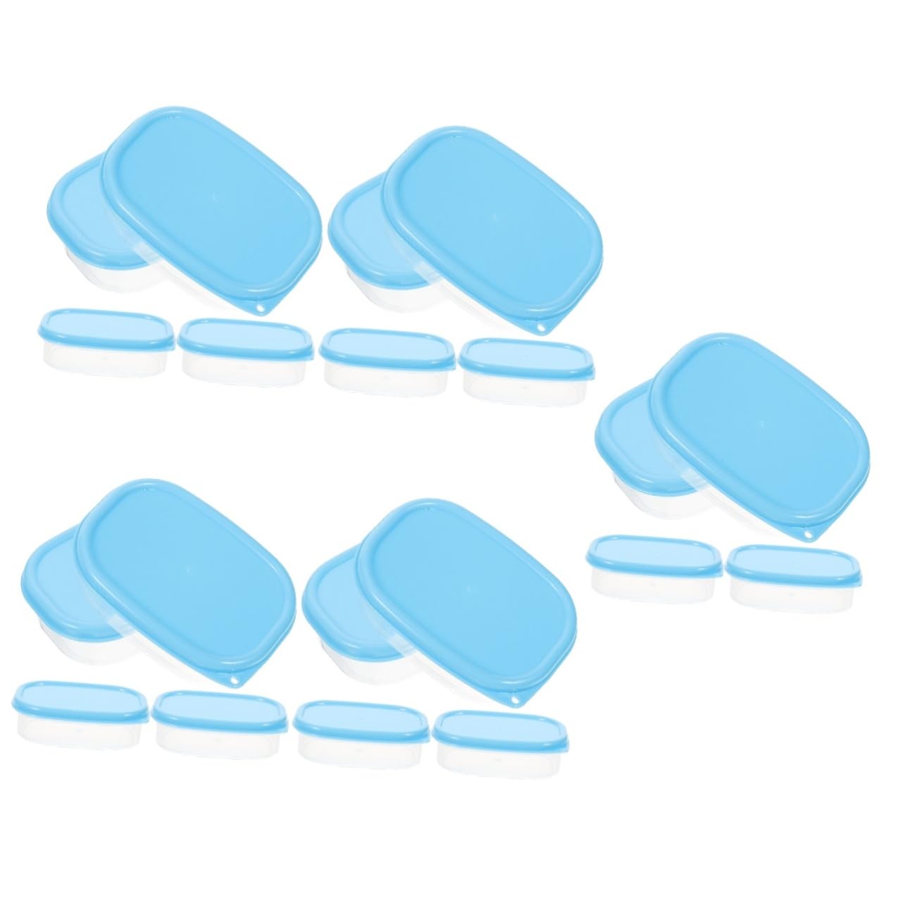 TOYANDONA 5 Series 5 Juegos De Silbatos para Deportes Al Aire Caja De Almacenamiento Pequeño Soporte para Silbato Llavero Portátil para Deportes Camping Estuche De 4 Piezas x 5