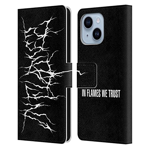 Coque iPhone 14 Plus In Flames robuste anti-choc style rock metal
