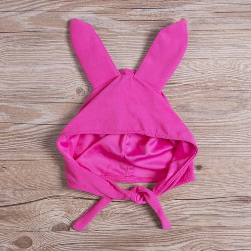 Easter Bunny Rabbit Ears Hat Family Matching Mom and Me Hat Winter Warm Beanies Halloween Christmas Cosplay Hats4