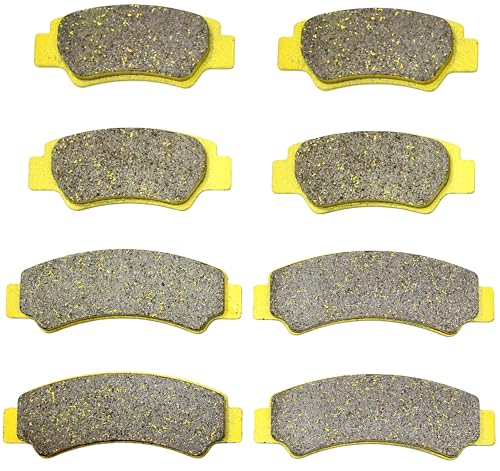 Master Chen Brake Pads for CF MOTO UFORCE 500 600 800 1000 XL 2018 2019 2020 2021 2022 2023 2024 2025 2026 U-Force 1000 XL 800 600 500 EPS Front Rear Brakes FA726 FA747 MC0541