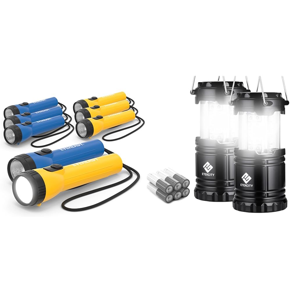 Amazon.com: Eveready LED Flashlight (8-Pack) Bright Reliable