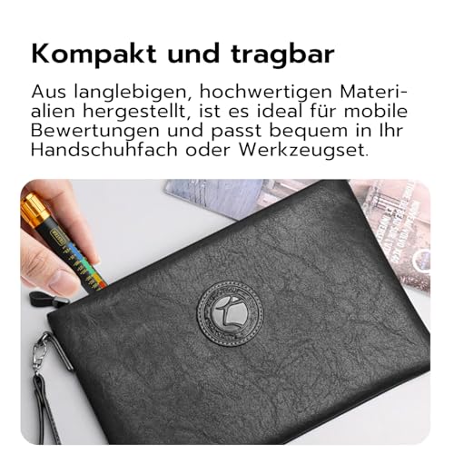 Mcbazel Schichtdickenmessgerät Magnetische, Lackdickenmessgerät, Lackmessgerät Auto