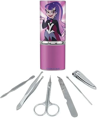 DC Super Hero Girls Zatanna Stainless Steel Manicure Pedicure Grooming Beauty Care Travel Kit