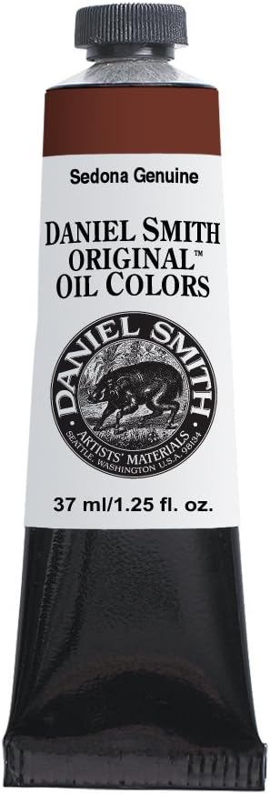 DANIEL SMITH Original Oil Color Paint, 37ml Tube, Cadmium Red Medium Hue, 284300144