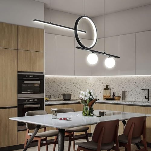 Lampes suspendues minimaliste LED à éclairage intérieur pour salon