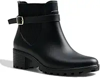 Bota Galocha Feminina Impermeável Cano Curto Para Chuva
