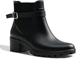 Bota Galocha Feminina Impermeável Cano Curto Para Chuva