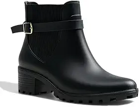 Bota Galocha Feminina Impermeável Cano Curto Para Chuva