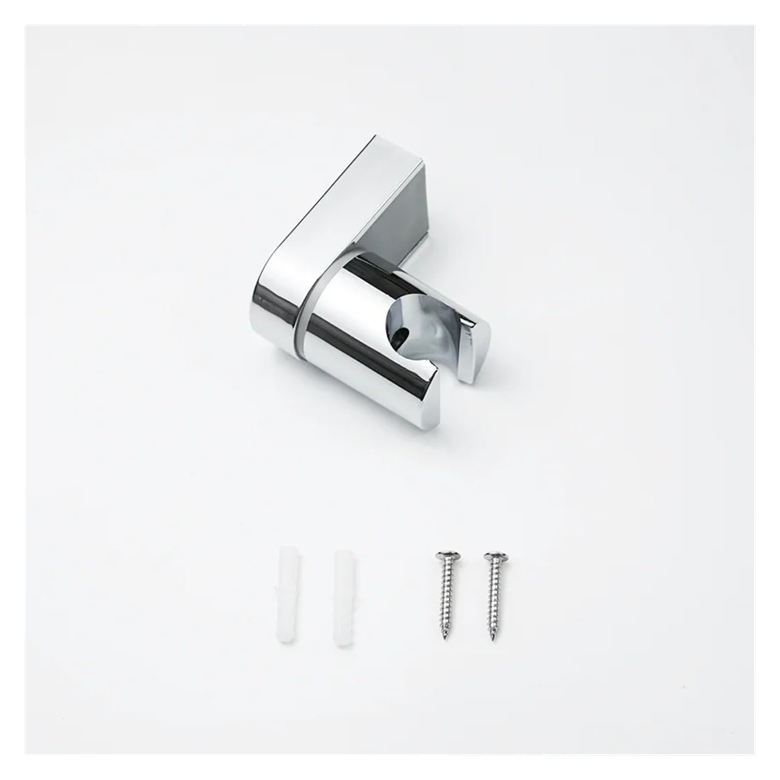 Duschkopfhalterung Kunststoff-Duschkopfhalter, Halterung, Ständer, drehbar, for Badezimmer, Standardgröße, Badezimmer-Zubehör(Brushed)