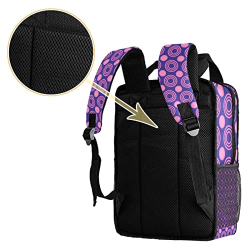 Sac à dos rétro pour garçons avec imprimé fleuri pour affirmer son style - 4