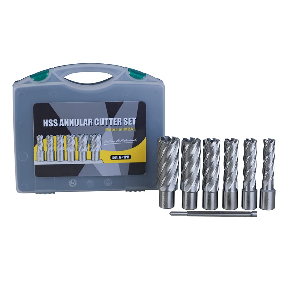 Six Annular Cutters in a Set