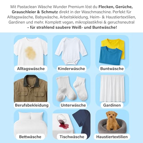 Waschmittel Pastaclean Wäsche Wunder Waschkraftverstärker 3 kg