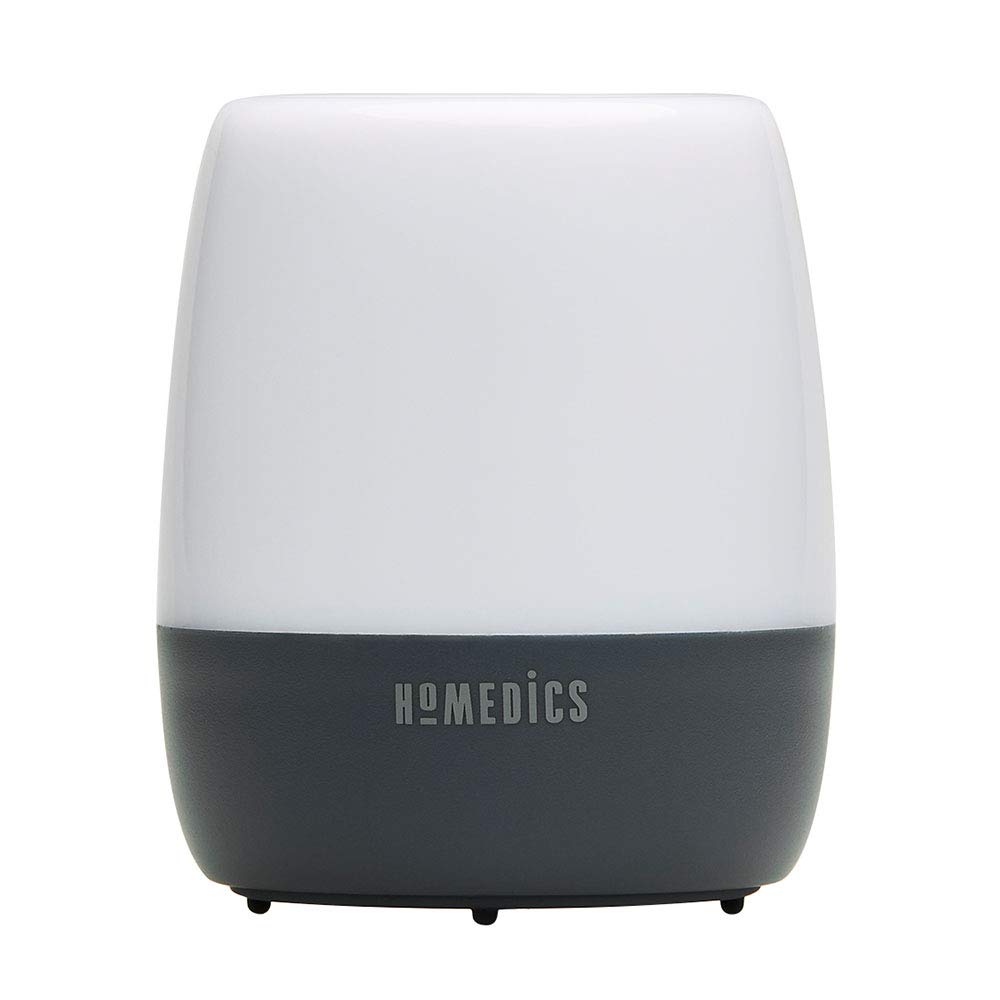 HoMedicsTraveler White Noise Sound Machine for Adults, Baby, Home, Office, Nursery and Travel Sound Machine with 6 Relaxing Sounds and Color Changing Night Light Auto-Off Timer