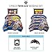 Nickelodeon Paw Patrol Super Soft Kids Bedding Set, 5 Piece Twin Size, Includes Grey Leap Into Action Throw