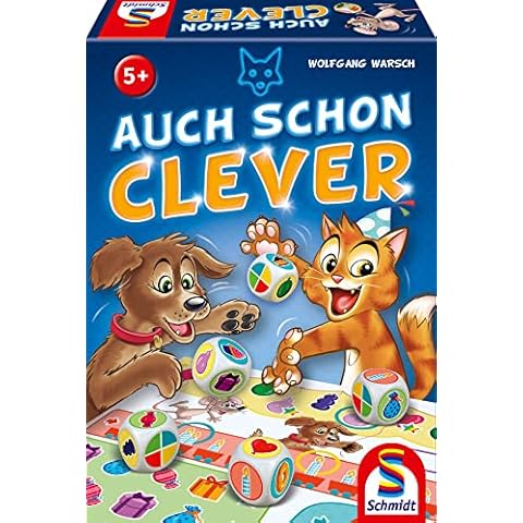 Schmidt Spiele 40625 Even Clever Dice Game for Kids Cover