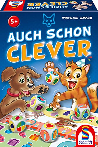 Schmidt Spiele 40625 Auch schon Clever, Würfelspiel für Kinder