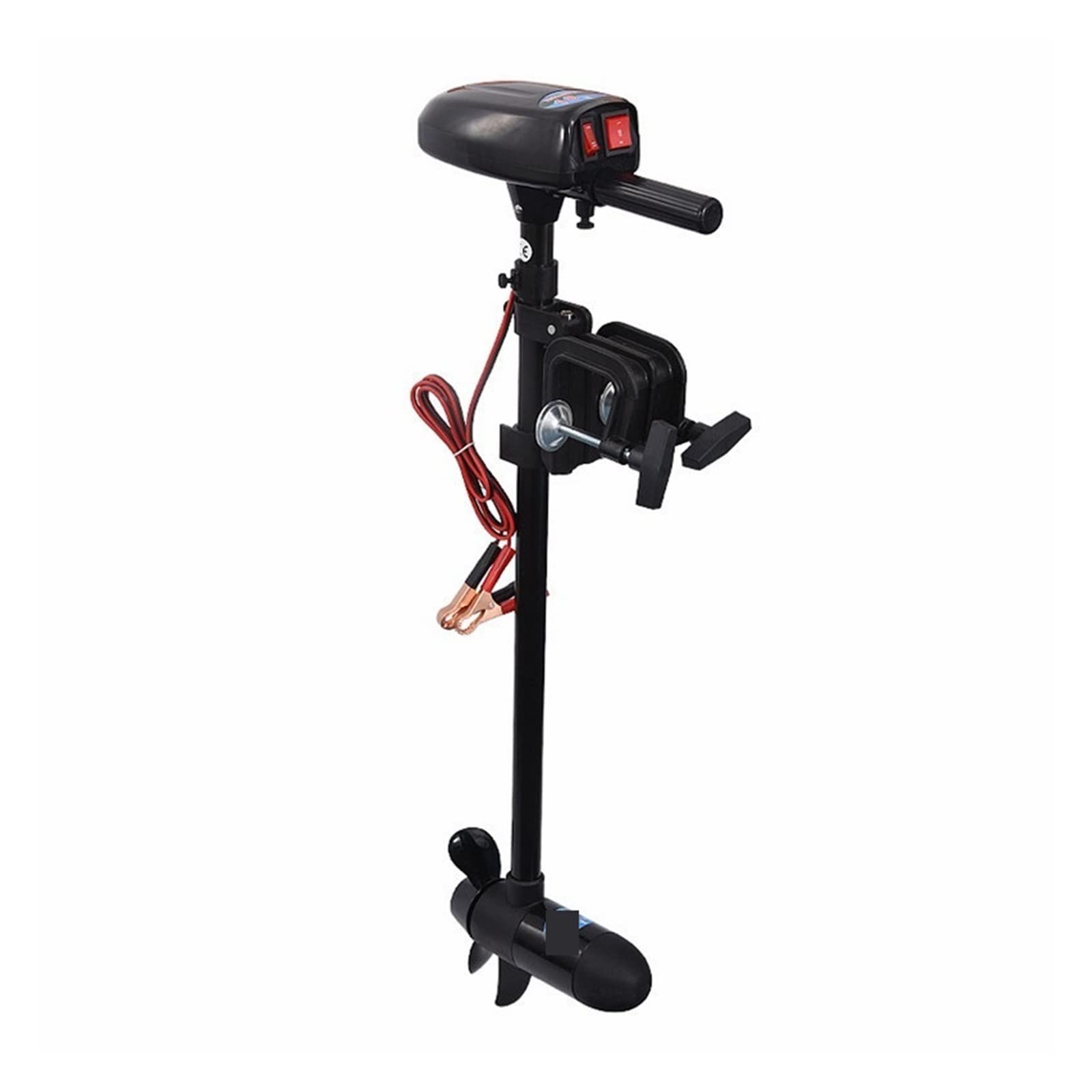CVFRDD Outboard Motor, 18 LBS Electric Engines For Fishing Boat Accessories Outboard Trolling Motor For Inflatable Kayak Propeller