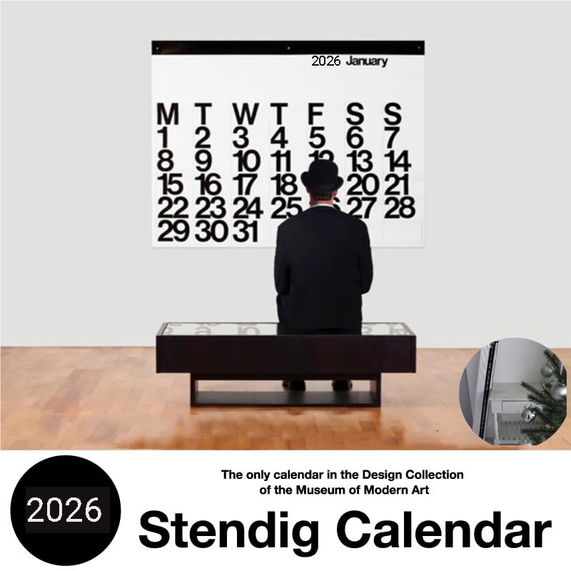 【4月から】stendig 2025ビッグサイズカレンダー Amazon | ビッグスケジュール NK-8540 卓上カレンダー 2025年 大きい