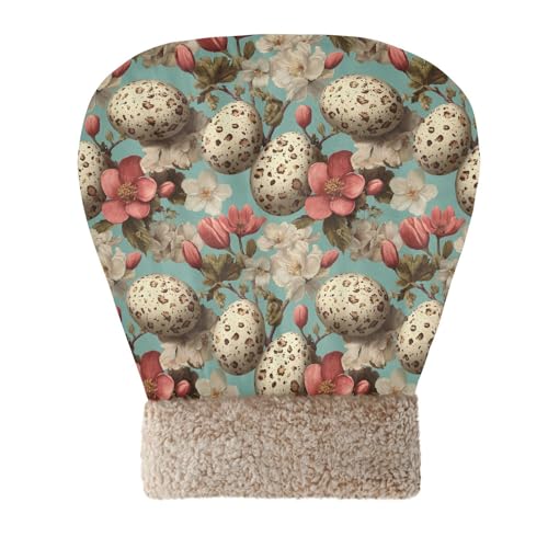 Yasala Cat Sleeping Bag Leopard Easter Egg Blossom Blue Cat Snuggle Sack Soft Winter Warm Blanket Small Dog Washable Pet Bed Tunnel Semi-Enclosed Kitten House for All Seasons