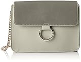 chloe tasche fake  PIECES Damen Pcgry Cross Body Umhängetasche Silber (Alloy)