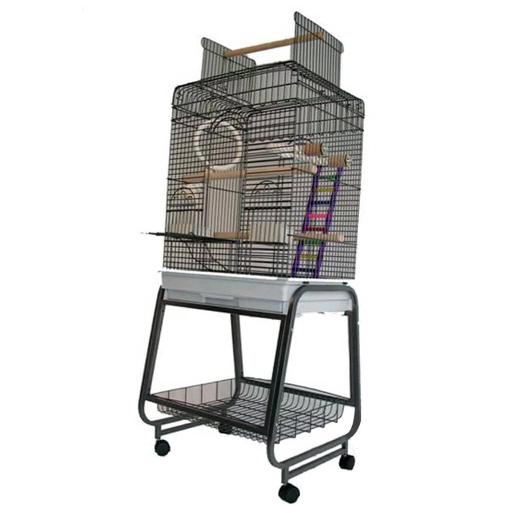 Cage pour perroquet Aurélia pour salon lumineux et vie de famille