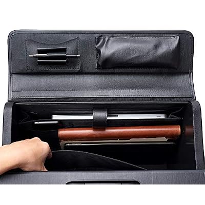 Alpine Swiss Rolling 17 Laptop Briefcase on Wheels Attache Lawyers Case Legal Size