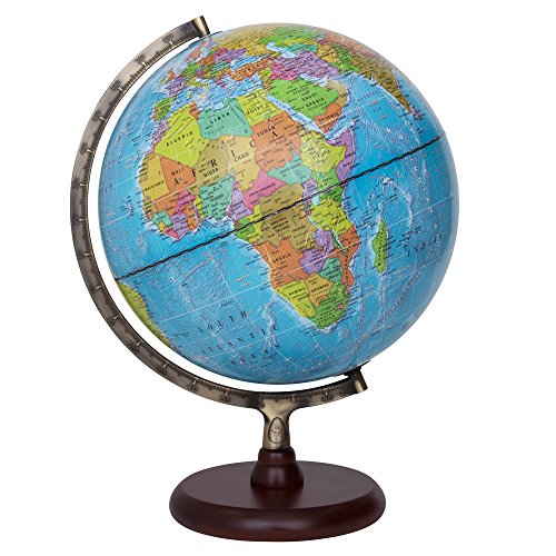 Waypoint Geographic Navigator II Illuminated Desktop Globe, 12"