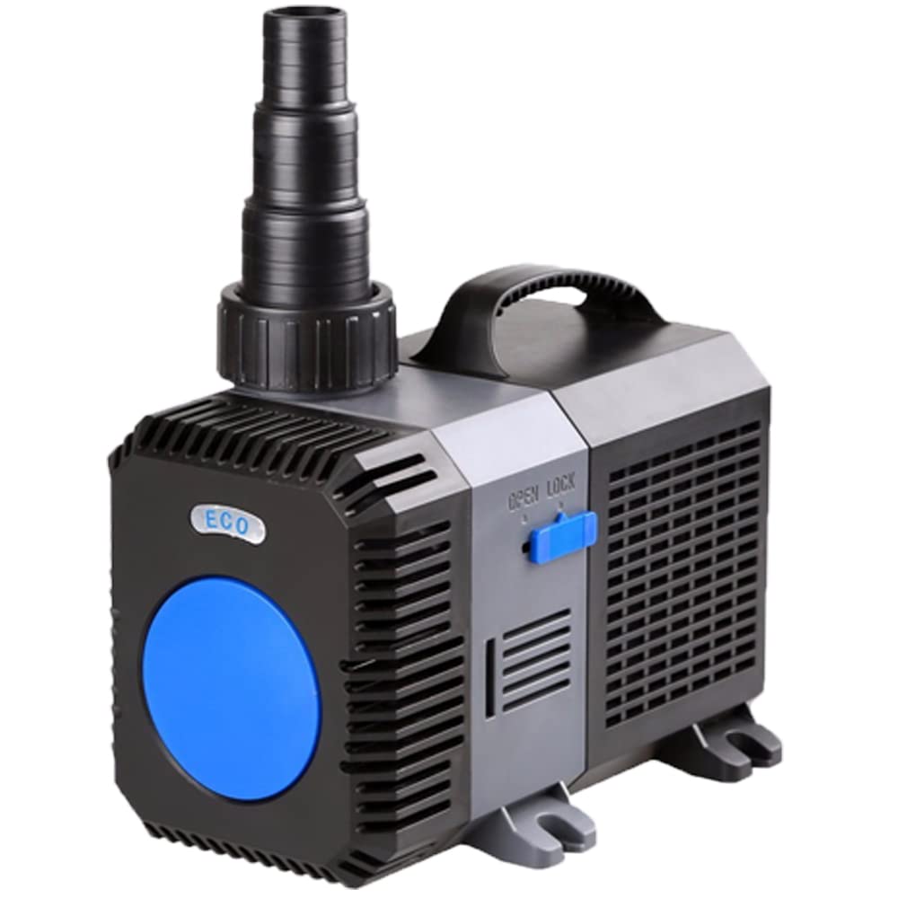 ECO CTP-7000 - pompa di risalita ad immersione regolabile 7000 L/h a risparmio energetico per acquari e laghetti