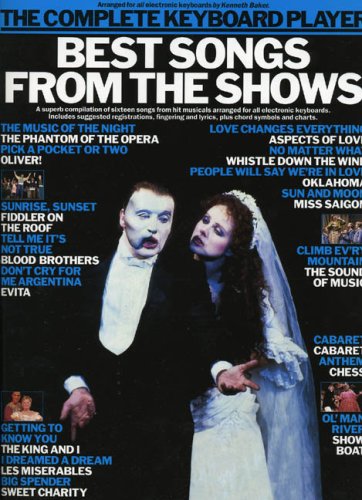 THE COMPLETE KEYBOARD PLAYER BEST SONGS FROM THE SHOWS KBD