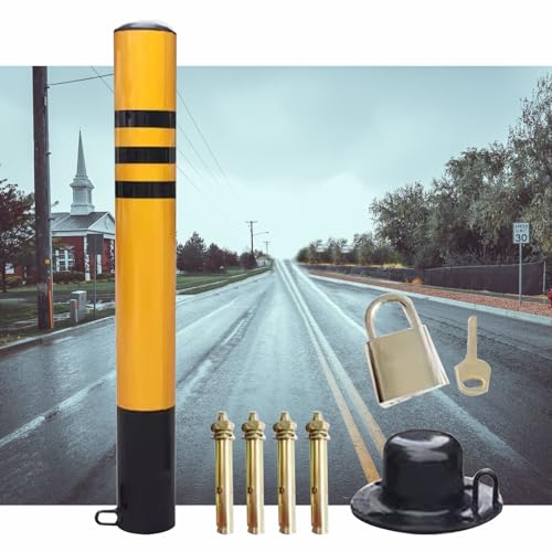 YNBSHGAA Driveway and Sidewalk Safety Barriers with Security Features for Enhanced Protection,1pcs-7.6x75cm/3x29.5inch