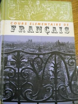 Hardcover Cours Elementaire De Francais 3rd. Ed. Book