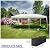DOINUO 10x20 White Pop Up Canopy Tent Heavy Duty with 6 sidewalls Commercial Outdoor Party Tent Event Wedding Tents Instant Canopy Gazebo with Carry Bag UPF 50+ Waterproof Adjustable Height