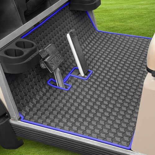 Golf Cart Mat for Club Car Ds Floor Liner Unique Cube Square Patent Design Fits Club Car DS...