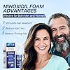 5% Minoxidil Foam for Men and Women, Minoxidil for Men Foam for Hair and Beard, Minoxidil for Women Hair Growth (2 Ounce)